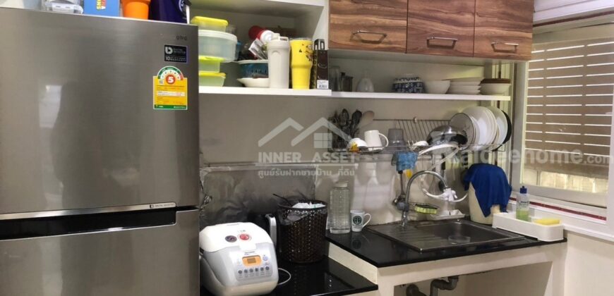 ขายด่วนมาก บ้านเดี่ยว หมู่บ้านเดอะซิตี้ บางใหญ่ (4 ห้องนอน 3 ห้องน้ำ) หลังริมสุดซอย บิวท์อินทั้งหลัง