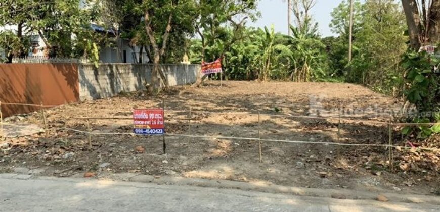 ขายที่ดิน บางใหญ่ ใกล้รถไฟฟ้า 99 วา 2.4 ล้าน 0864540423