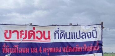 ด่วน ขายที่ดินแม่สอด-ห้วยกระโหลก จำนวน 42 ไร่ (ที่ดินมีโฉนด นส.4 ครุฑแดง แปลงเดียวในย่านนี้)