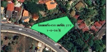 ขายที่ดินใกล้ทะเล ติด Zazen เกาะสมุย 1 ไร่ 56 ตร.ว. ติดถนน ใกล้สนามบินนานาชาติ เกาะสมุย โทร 0632897879