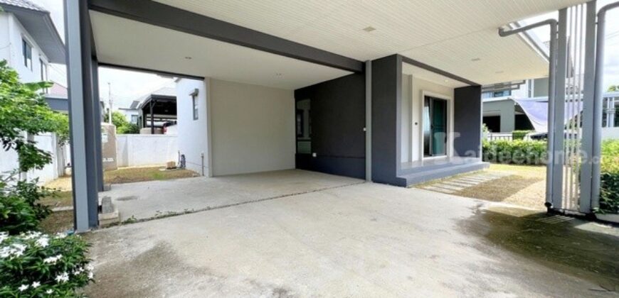 เวนิว โฟลว์ แจ้งวัฒนะ บ้านเดี่ยวนนทบุรี 54.9 ตร.ว. หลังมุม สวยพร้อมอยู่