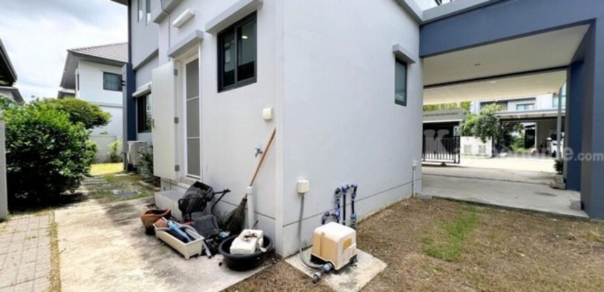 เวนิว โฟลว์ แจ้งวัฒนะ บ้านเดี่ยวนนทบุรี 54.9 ตร.ว. หลังมุม สวยพร้อมอยู่