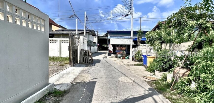 ขายที่ดินแปลงมุม บางมด ทุ่งครุ ประชาอุทิศ 33 แยก 12 ถมแล้ว 47 ตร.ว. ราคาถูกที่สุด