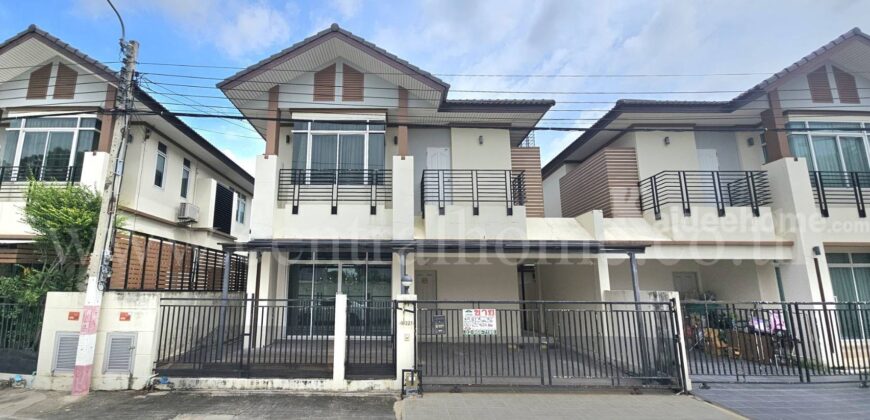 บ้านแฝด ชิชากร 2 โครงการติดถนนกาญจนาภิเษก