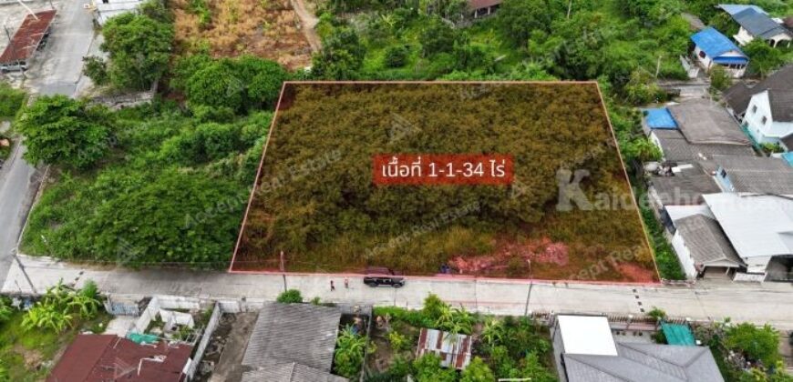 ขายที่ดินเปล่าทำเลดี ใจกลางเมืองบ้านฉาง ศูนย์กลางพานิชยกรรม