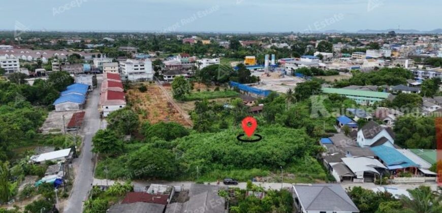 ขายที่ดินเปล่าทำเลดี ใจกลางเมืองบ้านฉาง ศูนย์กลางพานิชยกรรม