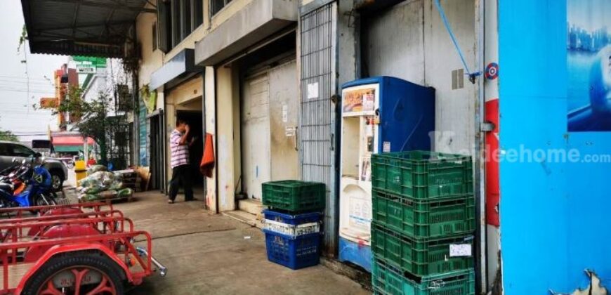 ขายอาคารพาณิชย์ห้องมุม ทำเลค้าขายเกรด A อยู่ใจกลางตลาดไท โซนธนาคาร ตรงข้ามตลาดพืชไร่