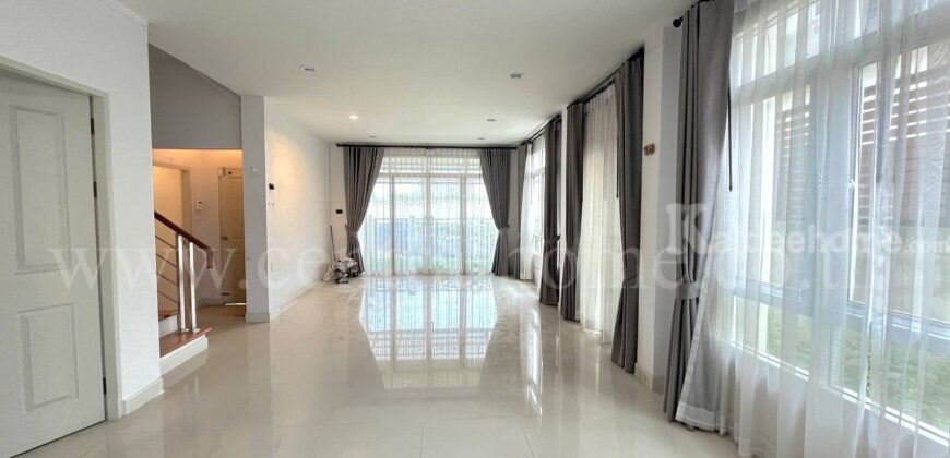 บ้านแฝด ชิชากร 2 โครงการติดถนนกาญจนาภิเษก