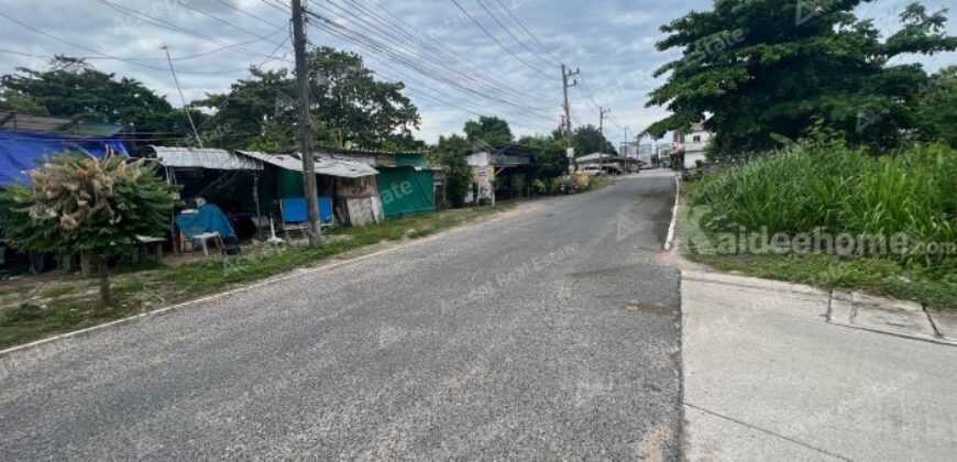 ขายที่ดินเปล่าทำเลดี ใจกลางเมืองบ้านฉาง ศูนย์กลางพานิชยกรรม