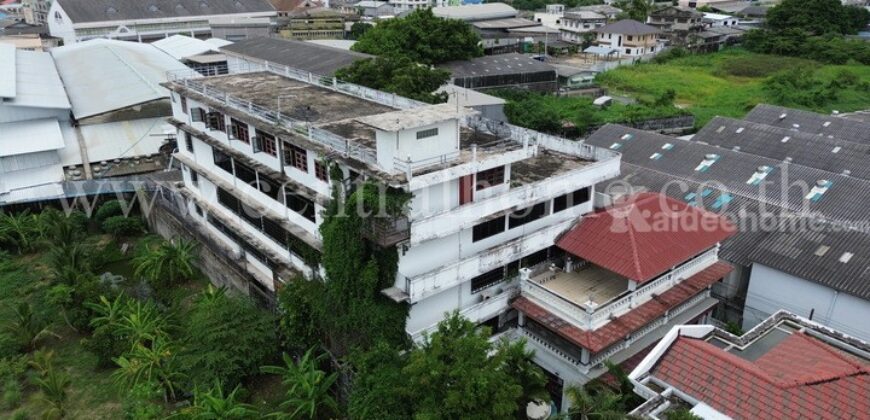 ที่ดินโรงงาน พร้อมบ้านเดี่ยว ซอยเอกชัย 83/3 ขนาด 1-1-8 ไร่ ทำเลดี
