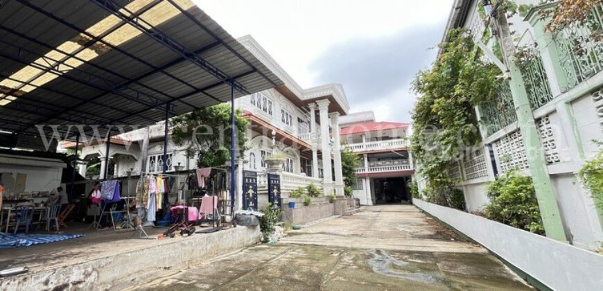 ที่ดินโรงงาน พร้อมบ้านเดี่ยว ซอยเอกชัย 83/3 ขนาด 1-1-8 ไร่ ทำเลดี