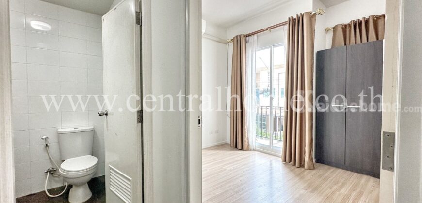 ทาวน์โฮม Grande Pleno แกรนด์ พลีโน่ รัตนาธิเบศร์ เฟอร์ครบ แถมแอร์ทั้งหลัง