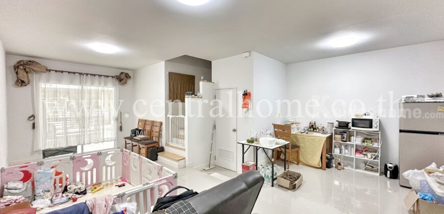 ทาวน์โฮม Grande Pleno แกรนด์ พลีโน่ รัตนาธิเบศร์ เฟอร์ครบ แถมแอร์ทั้งหลัง