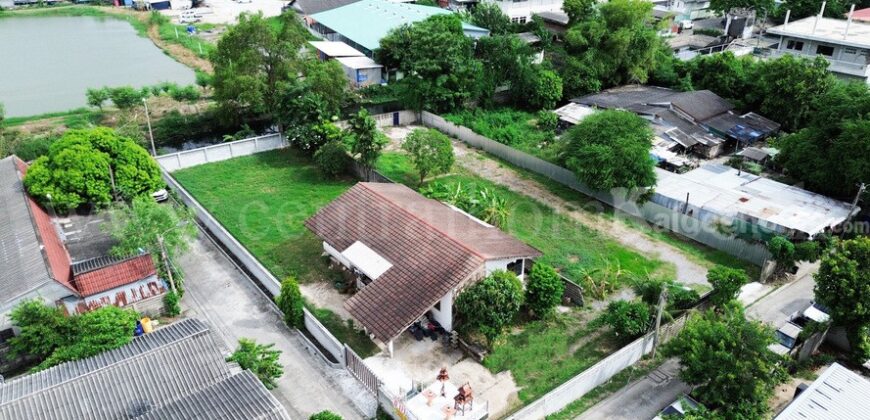 ที่ดิน 412 ตร.ว ซอยบุญศิริ 18/2 ศาลา2 บางเมืองใหม่ สมุทรปราการ