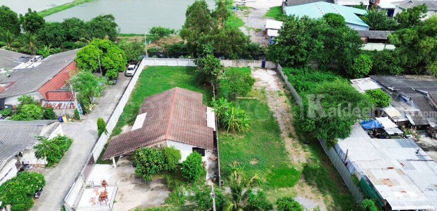 ที่ดิน 412 ตร.ว ซอยบุญศิริ 18/2 ศาลา2 บางเมืองใหม่ สมุทรปราการ