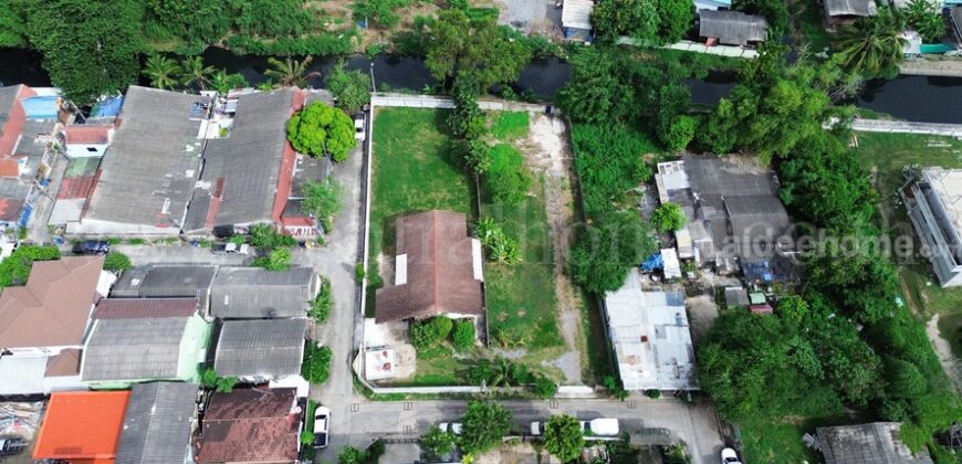 ที่ดิน 412 ตร.ว ซอยบุญศิริ 18/2 ศาลา2 บางเมืองใหม่ สมุทรปราการ