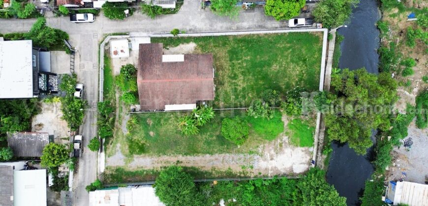 ที่ดิน 412 ตร.ว ซอยบุญศิริ 18/2 ศาลา2 บางเมืองใหม่ สมุทรปราการ