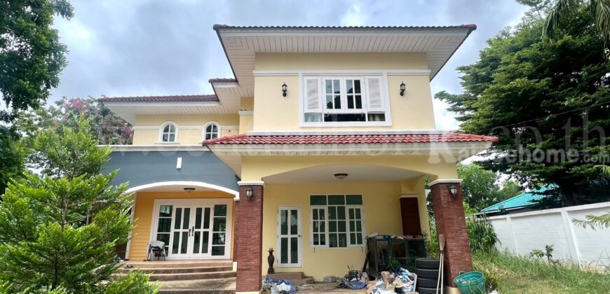 บ้านเดี่ยวพร้อมที่ดิน 267 ตร.วา หมู่บ้าน ชวนชื่น ฟลอร่าวิลล์