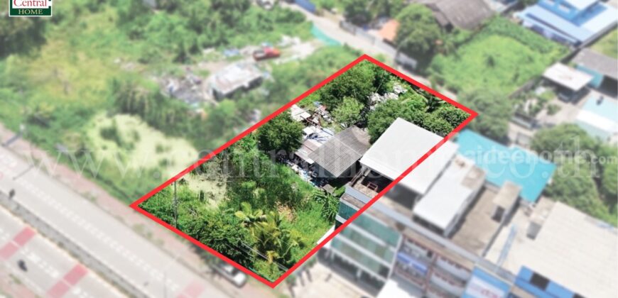 ที่ดิน 300 ตร.ว ติดถนนเลี่ยงเมืองปากเกร็ด บางตลาด ปากเกร็ด ใกล้ MRT