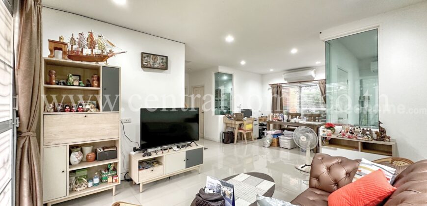 บ้านแฝด โกลเด้น นีโอ ชัยพฤกษ์-วงแหวน หลังมุม สภาพดี พร้อมอยู่