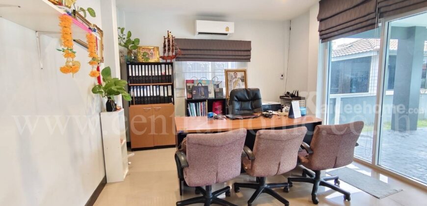 บ้านเดี่ยว หมู่บ้าน ซื่อตรง รังสิต คลอง 3 พร้อมอยู่