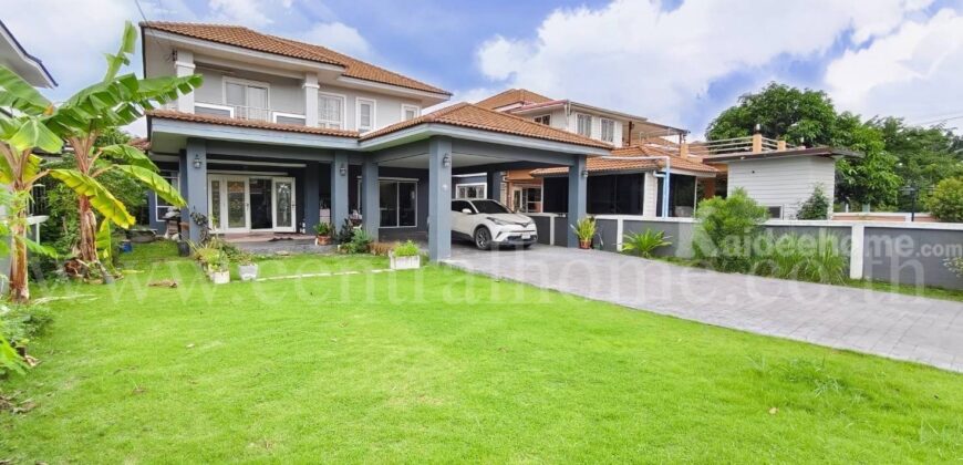 บ้านเดี่ยว หมู่บ้าน ซื่อตรง รังสิต คลอง 3 พร้อมอยู่