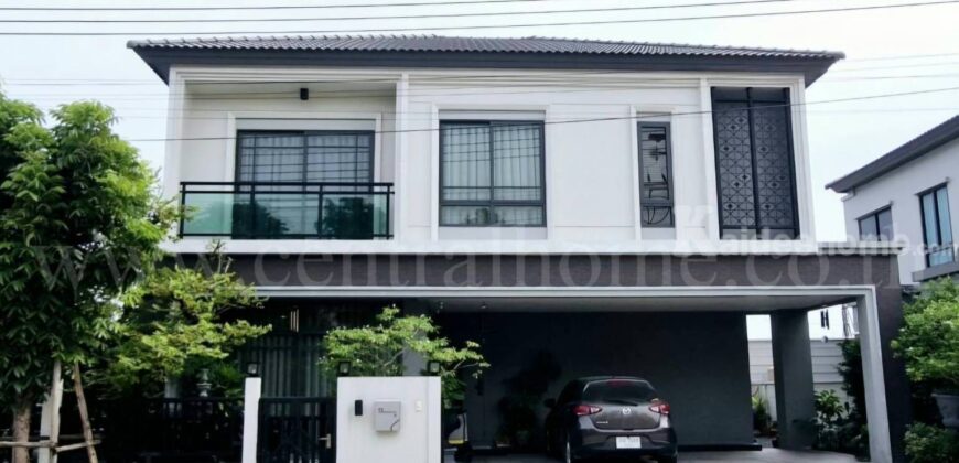 บ้านเดี่ยว แกรนด์ บริทาเนีย กรุงเทพกรีฑา ตกแต่งพร้อมอยู่