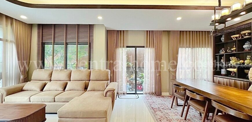 บ้านเดี่ยว แกรนด์ บริทาเนีย กรุงเทพกรีฑา ตกแต่งพร้อมอยู่