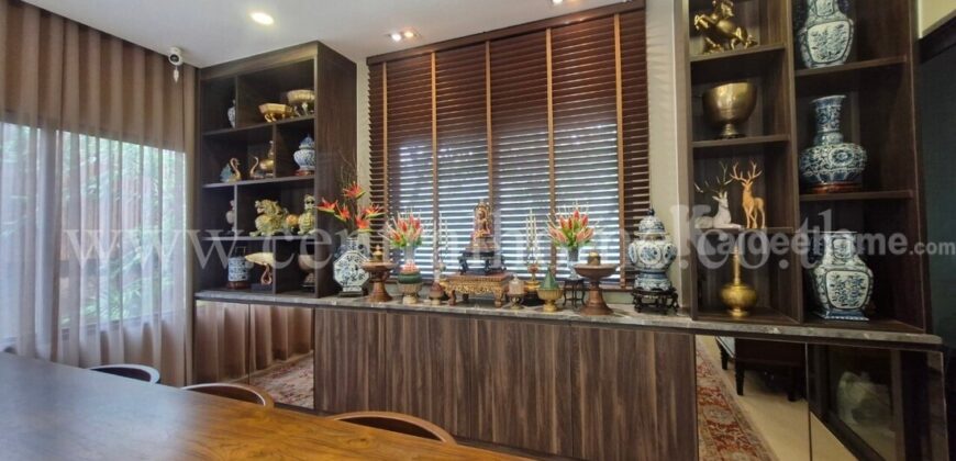 บ้านเดี่ยว แกรนด์ บริทาเนีย กรุงเทพกรีฑา ตกแต่งพร้อมอยู่