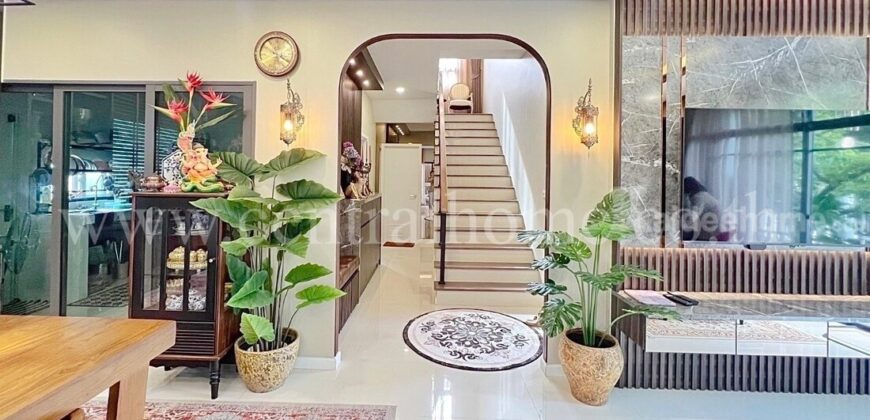 บ้านเดี่ยว แกรนด์ บริทาเนีย กรุงเทพกรีฑา ตกแต่งพร้อมอยู่