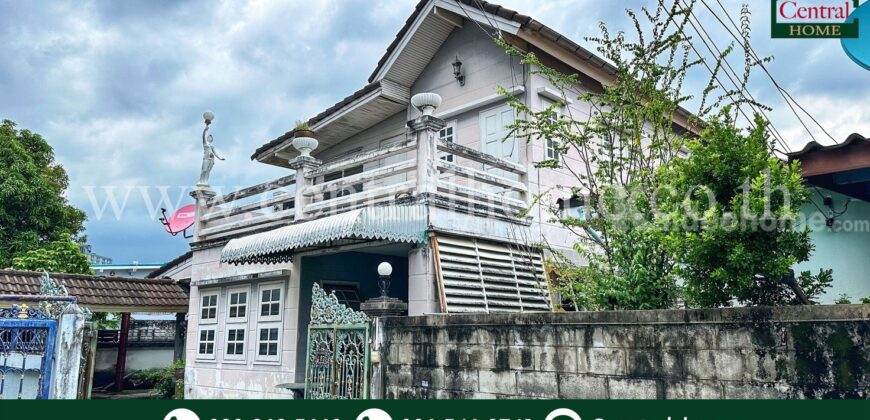 บ้านเดี่ยว ซอยวิภาวดี 42 แยก 18-2 ซ. ทำเลดี คมนาคมสะดวก เข้า-ออก ได้หลายทาง 