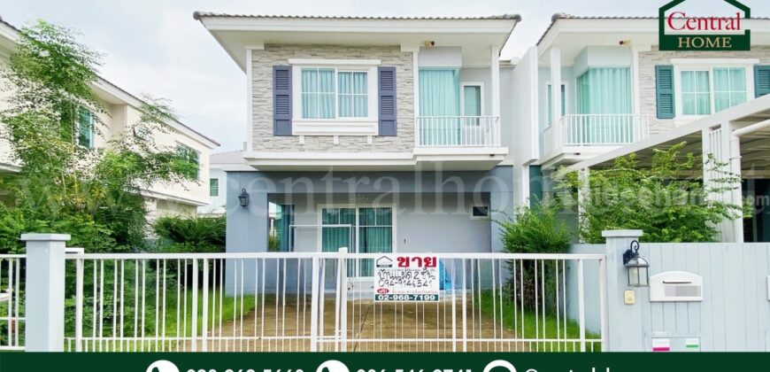 บ้านแฝด วิลลาจจิโอ ปิ่นเกล้า – ศาลายา ถูกที่สุด