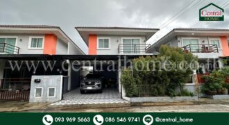 บ้านแฝด บ้านรติรัตน์ บ้านกล้วย – ไทรน้อย ราคาถูกมาก