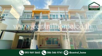 ทาวน์โฮม 3 ชั้นหมู่บ้าน ภนาสิริ เรสซิเด้นซ์ เกษตร – นวมินทร์