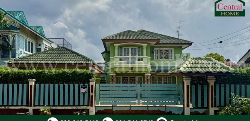 บ้านเดี่ยว แสนสบาย ซอยคู้บอน 27 แยก 34 หลังริม