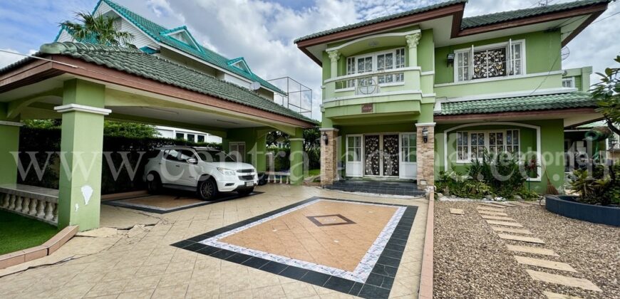 บ้านเดี่ยว แสนสบาย ซอยคู้บอน 27 แยก 34 หลังริม