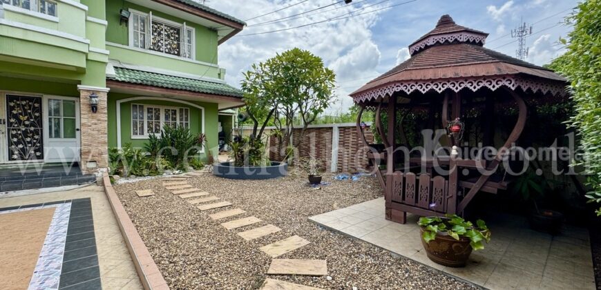 บ้านเดี่ยว แสนสบาย ซอยคู้บอน 27 แยก 34 หลังริม