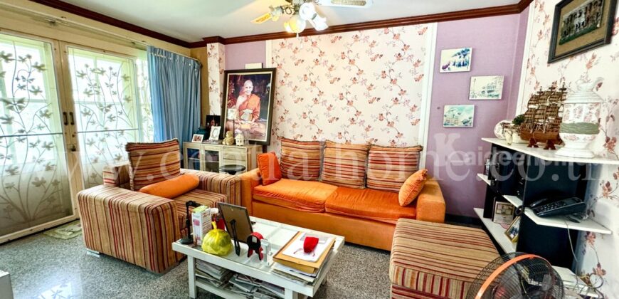 บ้านเดี่ยว แสนสบาย ซอยคู้บอน 27 แยก 34 หลังริม