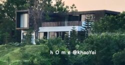 ขายบ้านเขาใหญ่ 1 ไร่ บ้านตากอากาศ วิวภูเขาสวยมาก ตกแต่งพร้อมอยู่ บ้านสวยมาก ออกแบบลงตัวสุด บ้านวิวเขาหลังใหญ่ 4 ห้องนอน 5 ห้องน้ำ ปากช่อง นครราชสีมา House Khaoyai for sale 087-9074045