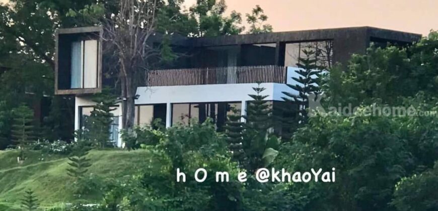 ขายบ้านเขาใหญ่ 1 ไร่ บ้านตากอากาศ วิวภูเขาสวยมาก ตกแต่งพร้อมอยู่ บ้านสวยมาก ออกแบบลงตัวสุด บ้านวิวเขาหลังใหญ่ 4 ห้องนอน 5 ห้องน้ำ ปากช่อง นครราชสีมา House Khaoyai for sale 087-9074045
