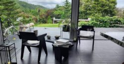 ขายบ้านเขาใหญ่ 1 ไร่ บ้านตากอากาศ วิวภูเขาสวยมาก ตกแต่งพร้อมอยู่ บ้านสวยมาก ออกแบบลงตัวสุด บ้านวิวเขาหลังใหญ่ 4 ห้องนอน 5 ห้องน้ำ ปากช่อง นครราชสีมา House Khaoyai for sale 087-9074045