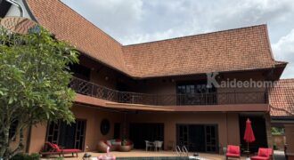 ขายบ้านเดี่ยวพัทยา บางละมุง ชลบุรี บ้านลานนาหลังใหญ่พร้อมสระว่าย ที่ดิน 303 ตร.ว 5 ห้องนอน บ้านสวยหรูพร้อมอยู่ในโครงการหมู่บ้านส่วนตัว Pattaya Detached house with Private swimming pool sale 087-9074045