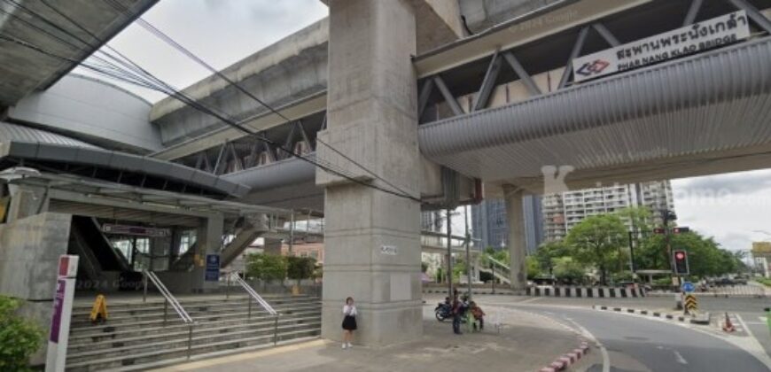 ขายที่ดินสวย ถนนเรวดี (นนทบุรีซอย6) ใกล้MRTสายสีม่วง เหมาะทำคอนโด/โครงการบ้าน