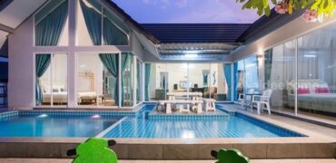 ขายบ้าน พูลวิลล่า Serene Nara Pool Villa (M1) ชะอำ เพชรบุรี 123ตรว. พิ้นที่กว้างมาก โทร 0805359794