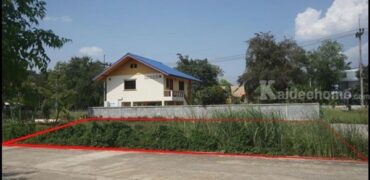 ขายที่ดินเปล่า ติดถนน 4เลน ใกล้สิงห์ปาร์คเชียงราย เนื้อที่ 109 ตรว. ถนนเชียงราย-ดงมะดะ ใกล้ ATM, 7eleven, ตลาด โทร. 097-9923563