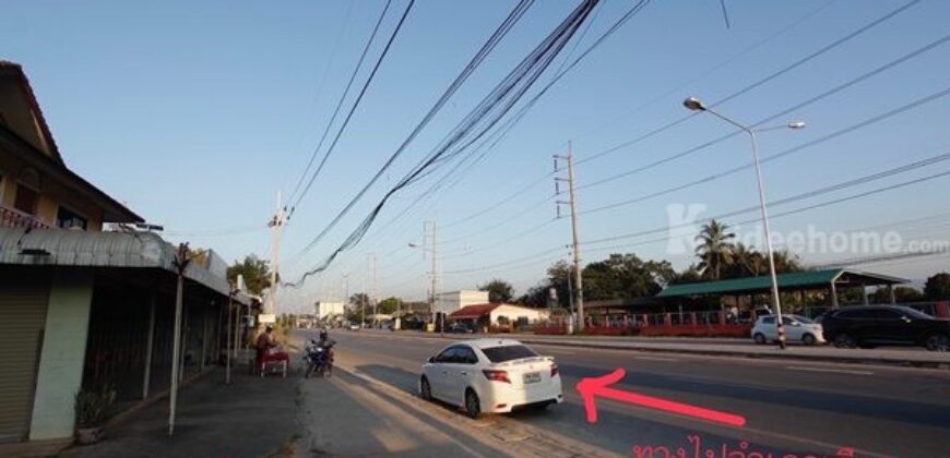 ขายที่ดินเปล่า ติดถนน 4เลน ใกล้สิงห์ปาร์คเชียงราย เนื้อที่ 109 ตรว. ถนนเชียงราย-ดงมะดะ ใกล้ ATM, 7eleven, ตลาด โทร. 097-9923563