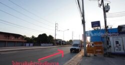 ขายที่ดินเปล่า ติดถนน 4เลน ใกล้สิงห์ปาร์คเชียงราย เนื้อที่ 109 ตรว. ถนนเชียงราย-ดงมะดะ ใกล้ ATM, 7eleven, ตลาด โทร. 097-9923563