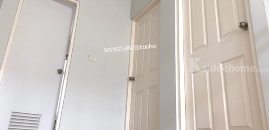 ขายบ้านทาวน์โฮม 3 ชั้น ซิกเนเจอร์ (SIXNATURE) ซอยเอกชัย 64/5 เขตบางบอน กรุงเทพ โทร 081-3996464