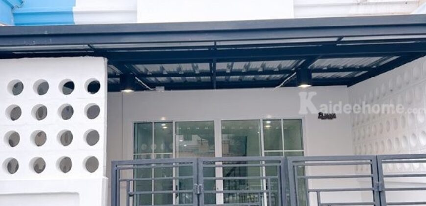 ขายทาวน์เฮ้าส์ 2 ชั้น หมู่บ้าน เค.ซี. คลัสเตอร์ รามอินทรา 7 เคซี7 เจ้าของขายเอง โทร 0894594641