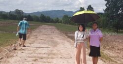 ขายที่ดินสวย 100 ตร.ว. น้ำ ไฟฟ้าพร้อม ใกล้โรงเรียนเตรียมทหาร อ.บ้านนา จ.นครนายก โทร 0812931531